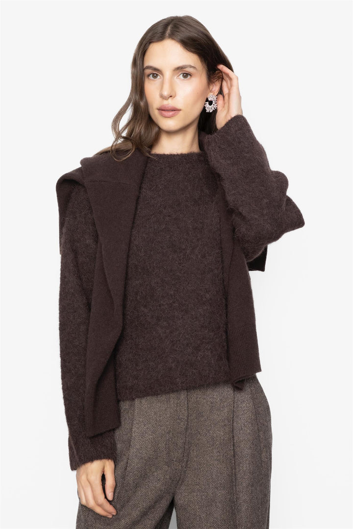 CAMILLA PIHL Joy Knit Dark Brown - Dale