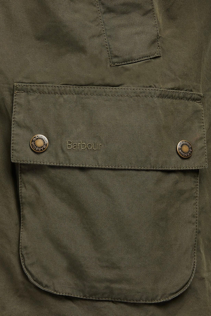 BARBOUR Ashby Casual Jacket Olive - Dale