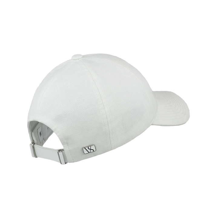 VARSITY HEADWEAR Linen Cap Shell White - Dale