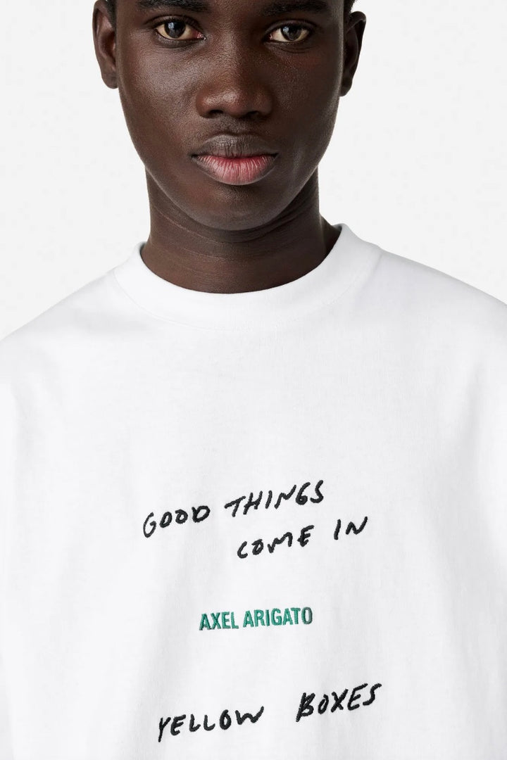 AXEL ARIGATO Good Things T-Shirt White - Dale