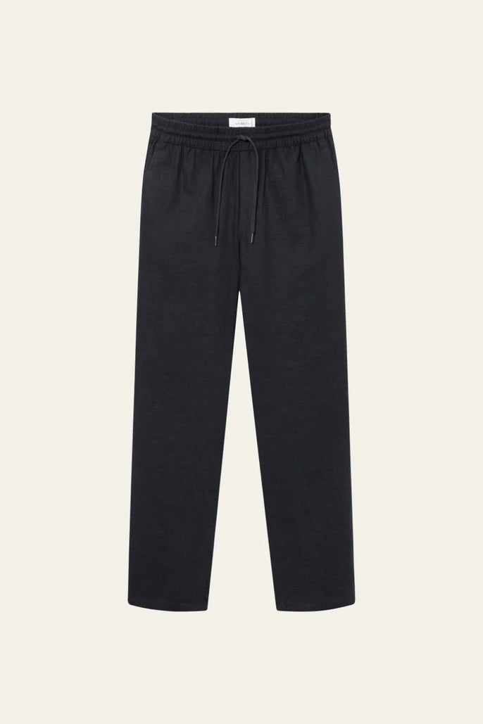 LES DEUX Patrick Linen Pants - DARK NAVY - Dale