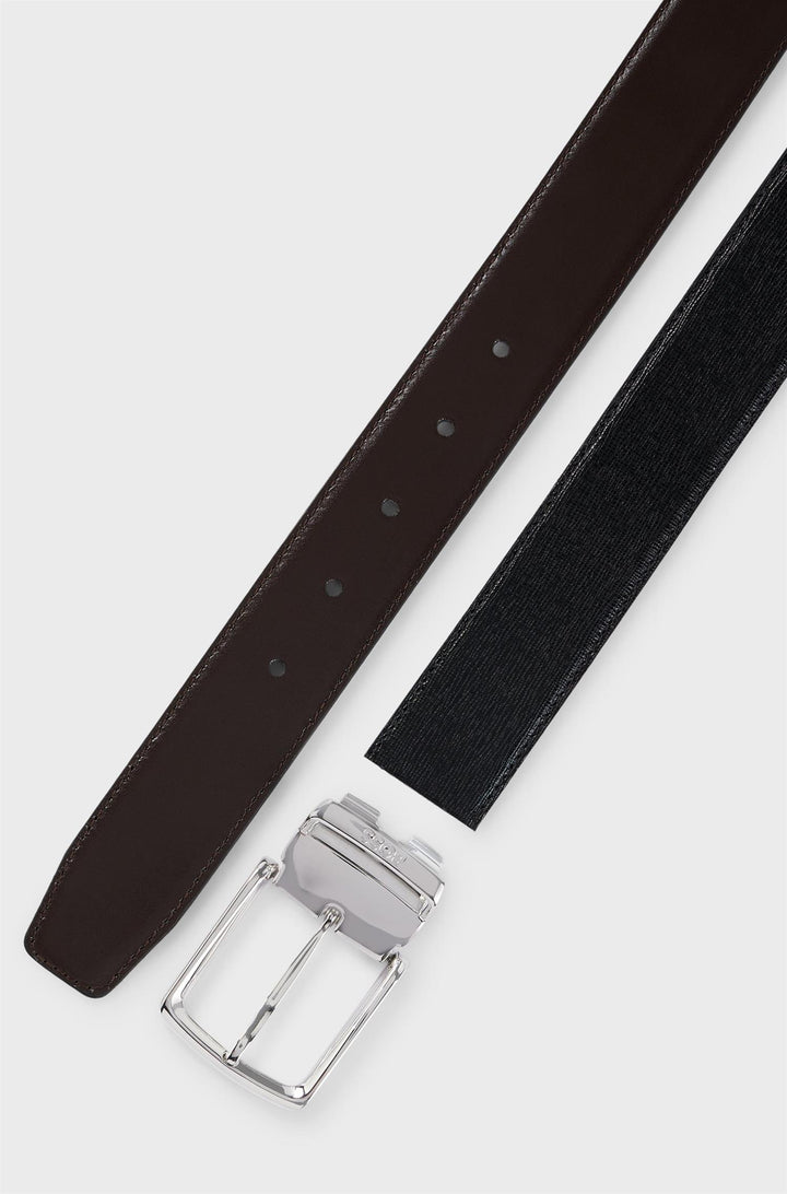 BOSS Ovoyage Reversible Belt Black - Dale