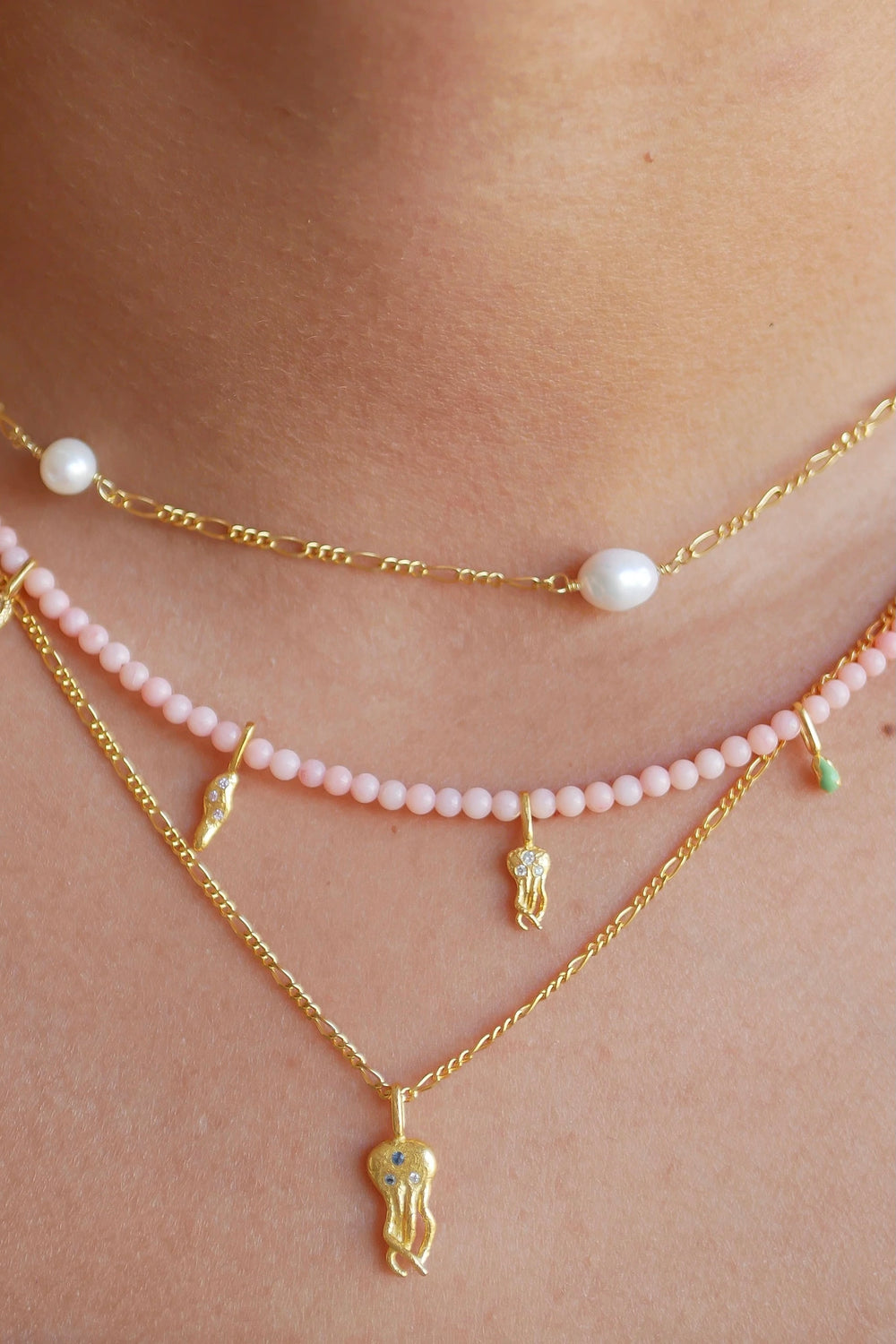 ENAMEL NECKLACE BAHAMA - Dale