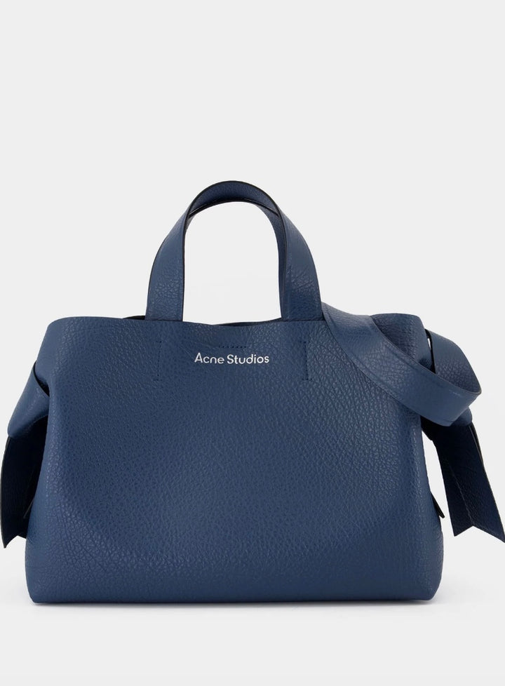 ACNE STUDIOS Shoulder Bag Denim Blue - Dale