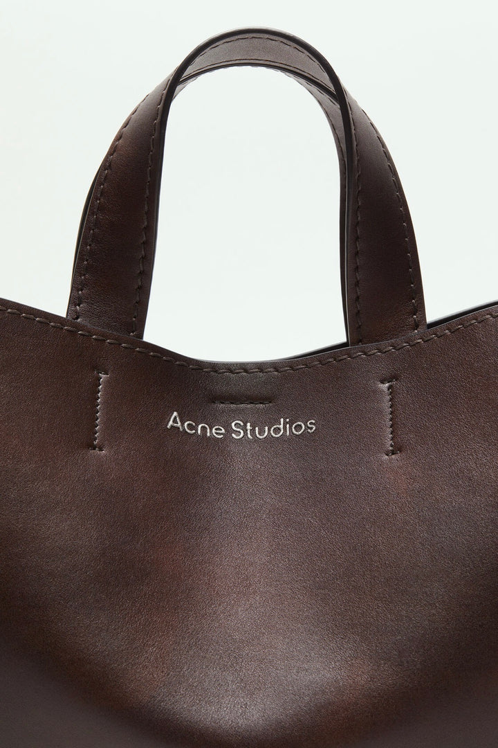 ACNE STUDIOS Musubi Midi Tote Dark Brown - Dale