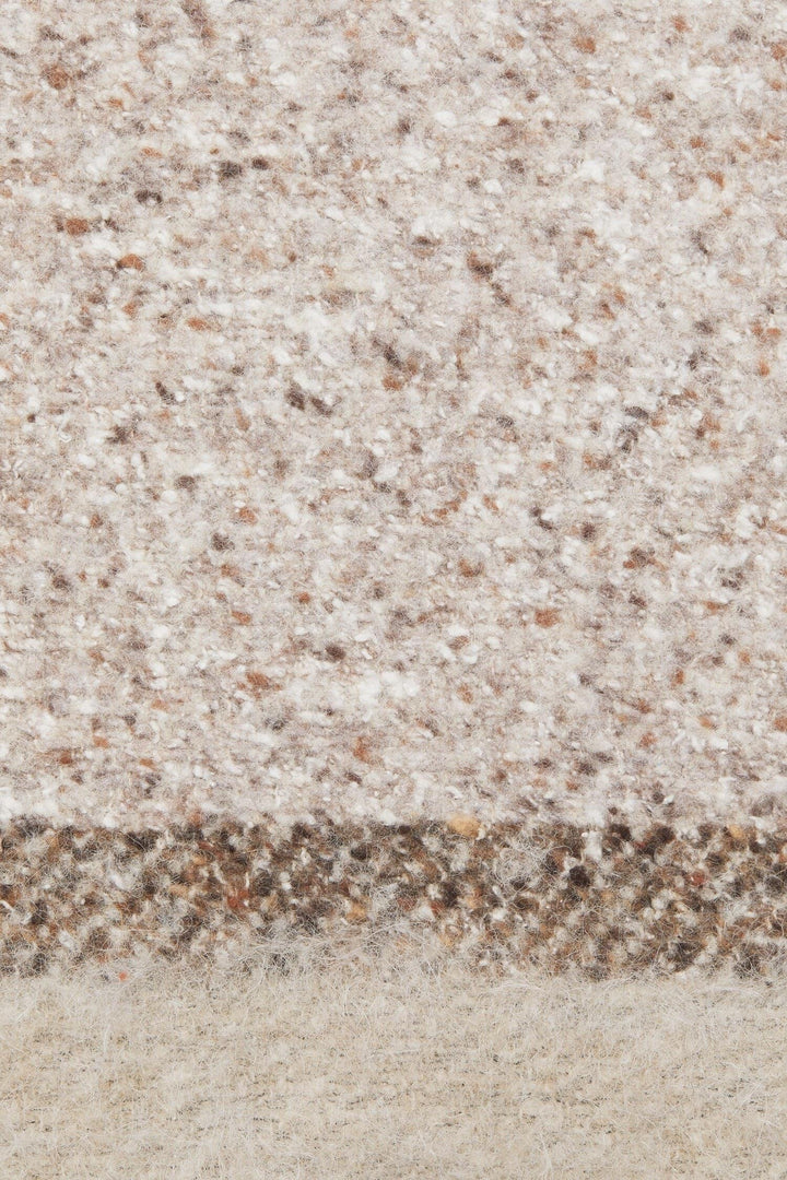 ACNE STUDIOS Fringed Scarf Logo Blue/Green - Dale