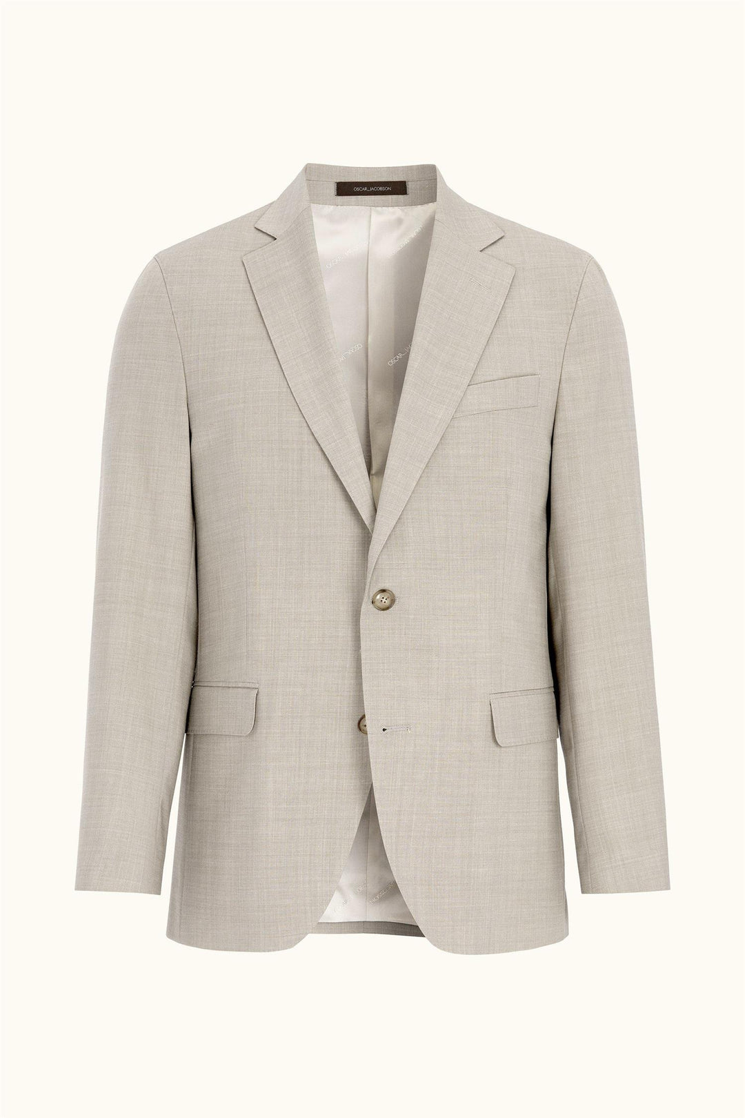 OSCAR JACOBSON Fogerty Blazer Nubuck Beige - Dale