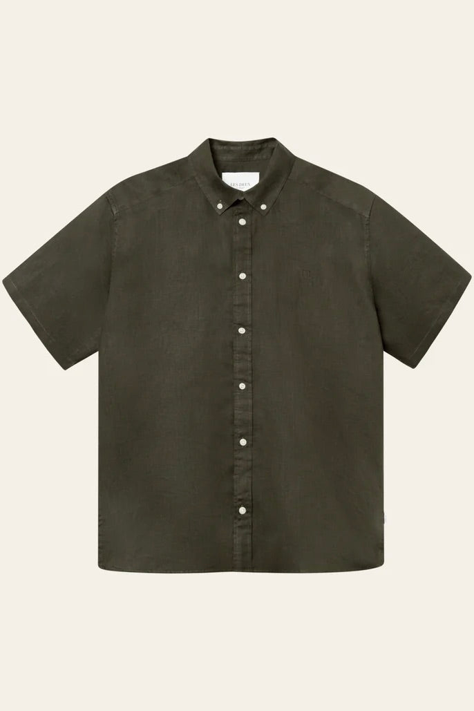 LES DEUX Kris Linen SS Shirt - Dale
