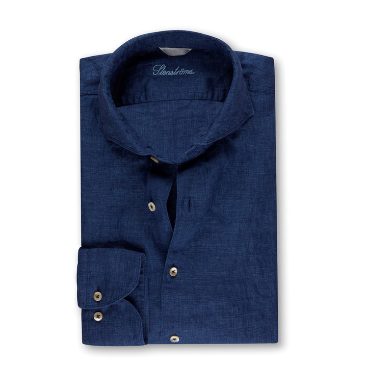 STENSTRÖMS Fitted Body Linen Navy - Dale
