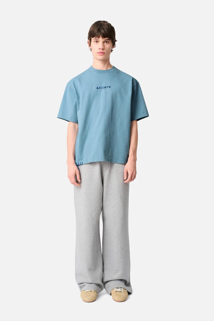 AXEL ARIGATO Threaded T-Shirt Dusty Blue - Dale