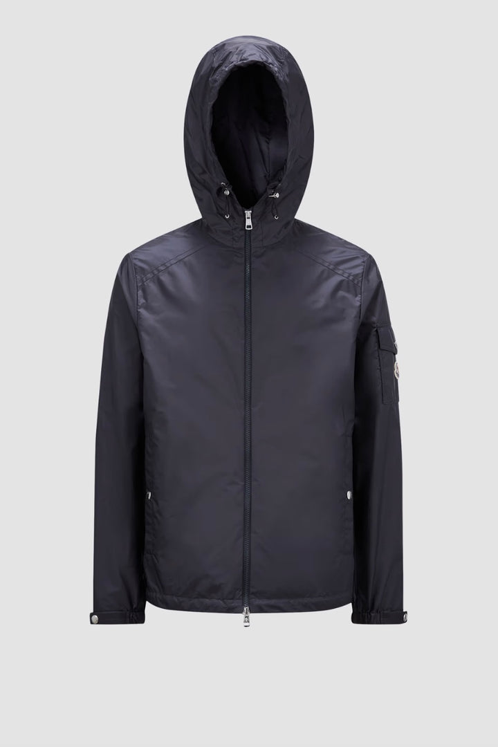 MONCLER Etiache Hooded Rain Jacket Navy - Dale
