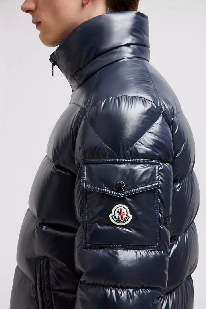 MONCLER Maya Short Down Jacket Night Blue - Dale