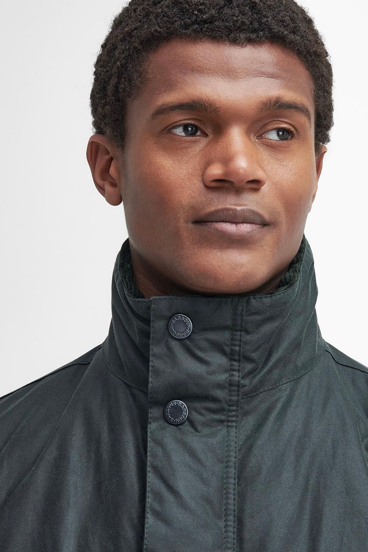 BARBOUR Falstone Waxed Jacket Sage - Dale