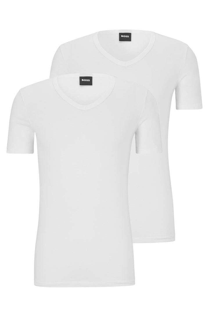 BOSS T-SHIRT V-NECK 2PK - Dale