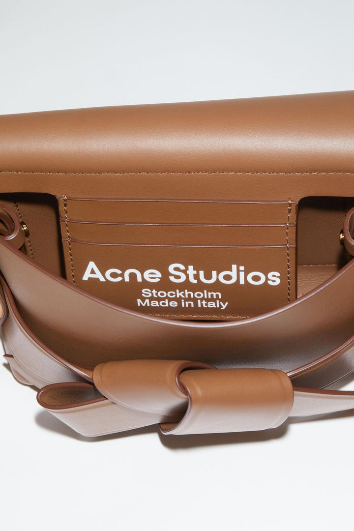 ACNE STUDIOS Musubi Crossbody Wallet Camel Brown - Dale