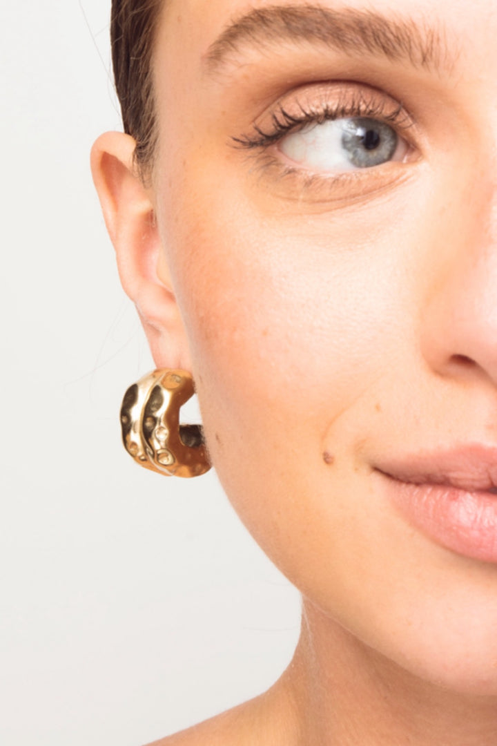 CAMILLA PIHL JEWELRY The Big Double Hoops - Dale