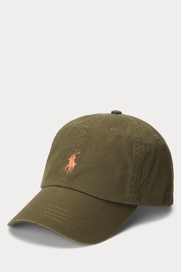 POLO RALPH LAUREN Cotton Chino Ball Cap Canopy Olive - Dale