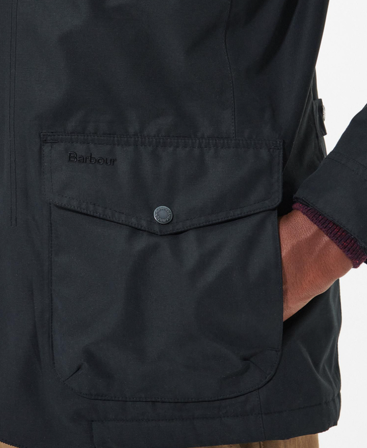 BARBOUR Ogston Wax Jacket Black - Dale