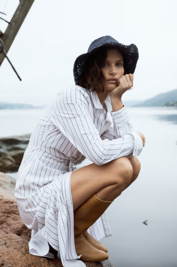 CAMILLA PIHL Livia Stripe Dress - Dale