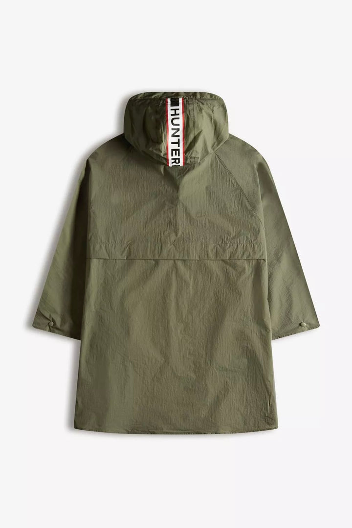 HUNTER Unisex Travel Packable Poncho Lichen Green - Dale