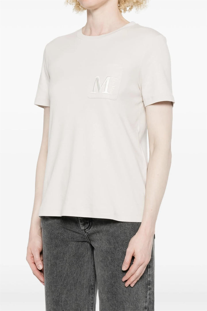 MAX MARA S' Madera T-shirt Light Beige - Dale