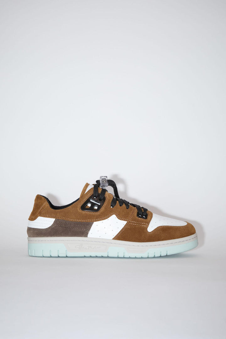 ACNE STUDIOS - Low Top Sneakers White/Brown - Dale