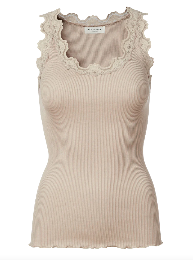 ROSEMUNDE CLASSIC SILK TOP W/LACE - Dale
