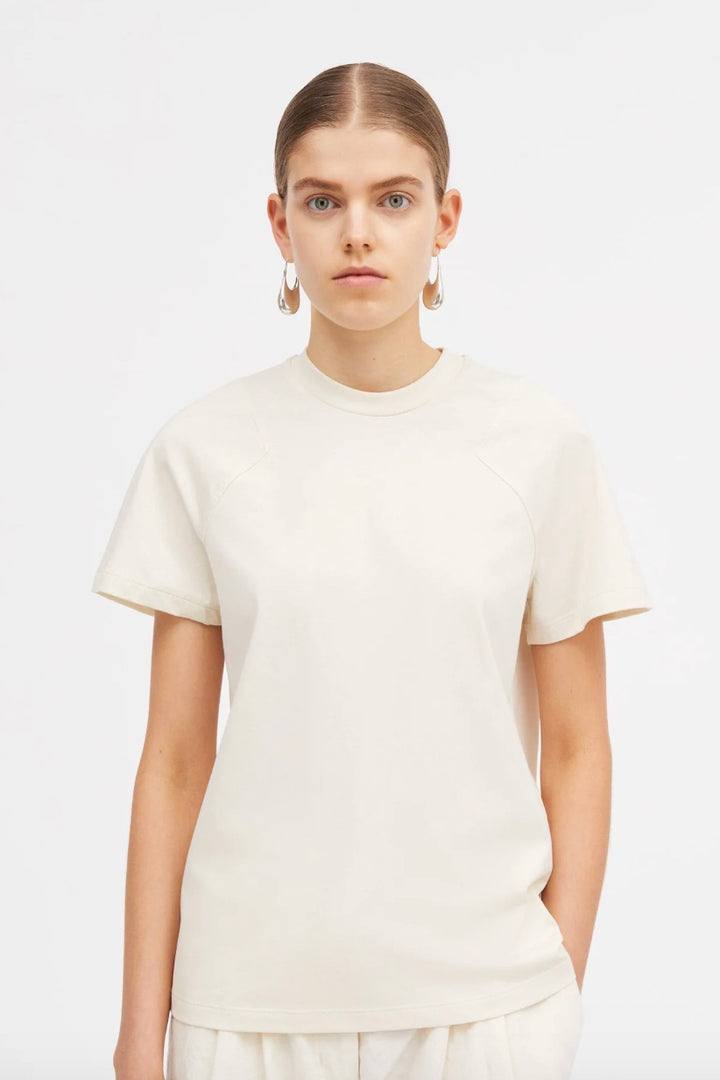 MKDT. (Mark Tan) Laia Monogram T-Shirt Sand - Dale