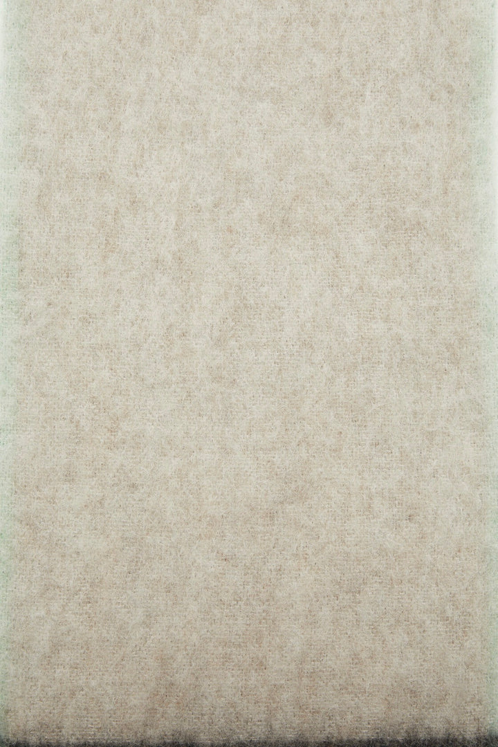 ACNE STUDIOS Wool Mohair Narrow Scarf Beige/Grey - Dale