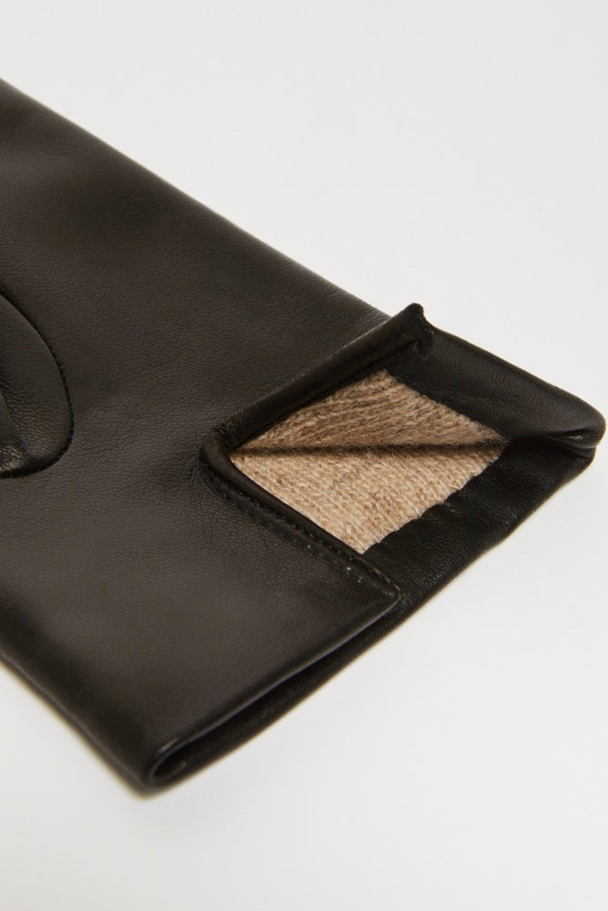 MAX MARA Spalato Nappa Leather Gloves - Dale