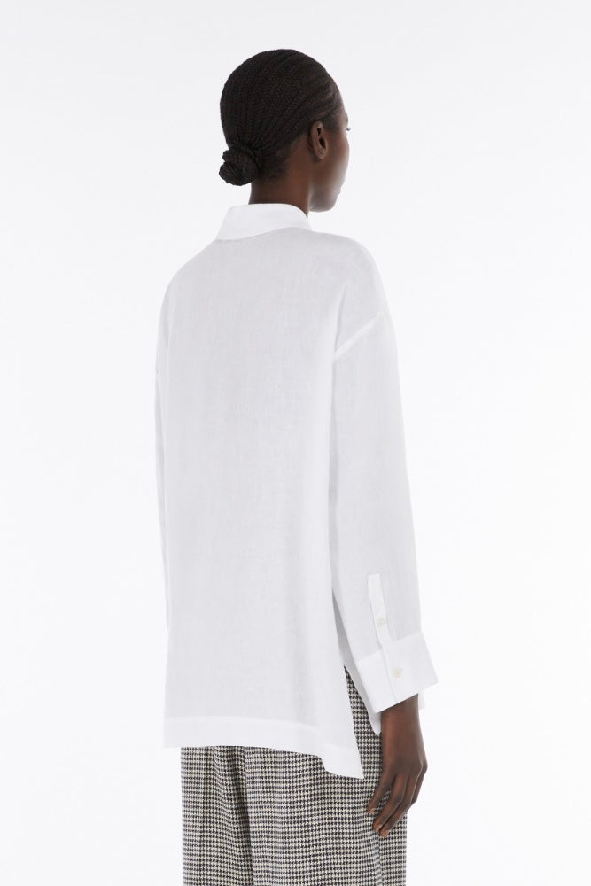 MAX MARA S' Varese Linen Canvas Shirt - Dale