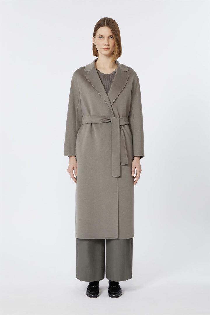 MAX MARA S' Esturia Wool Broadcloth Midi Coat - Dale