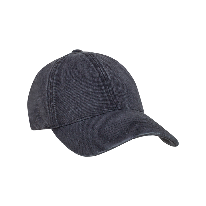 VARSITY HEADWEAR Washed Denim Cap Black - Dale