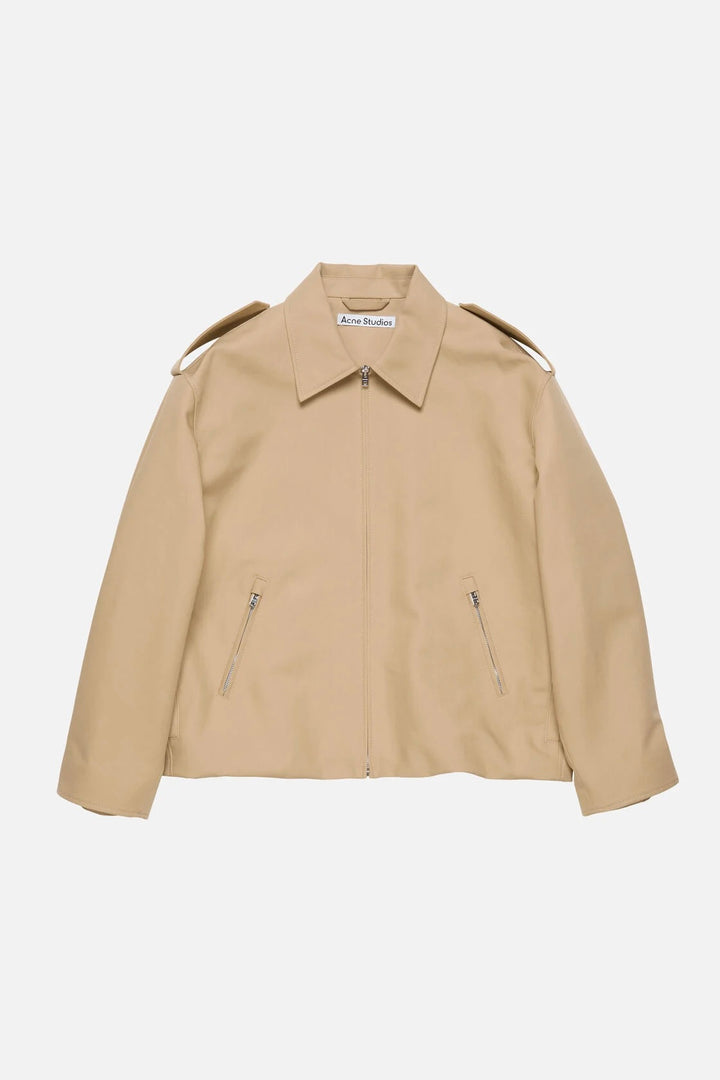 ACNE STUDIOS Onaga Cotton Satin Jacket - Dale