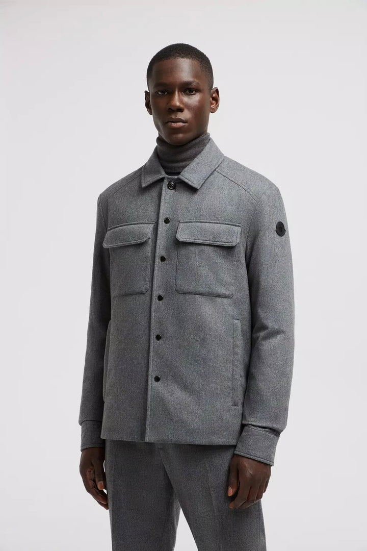 MONCLER Larribet Cashmere Down Shacket - Dale