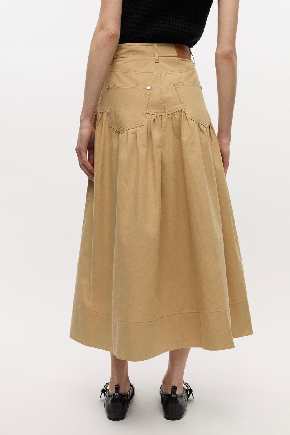 GANNI Suiting Long Skirt - Dale