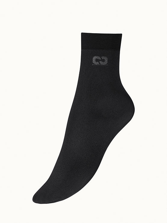 WOLFORD Aurora 70 Socks Black - Dale