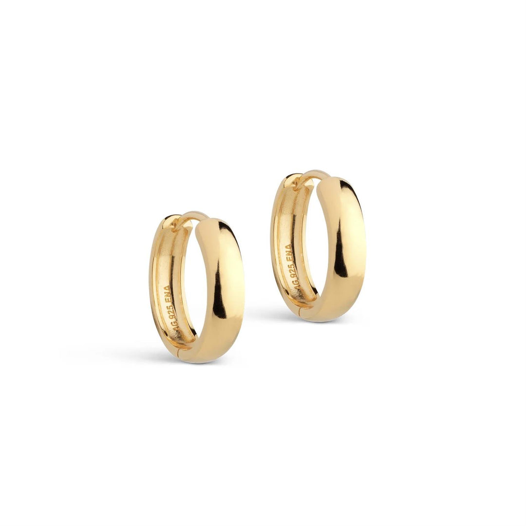 ENAMEL CLASSIC WIDE HOOPS 20 mm - Dale