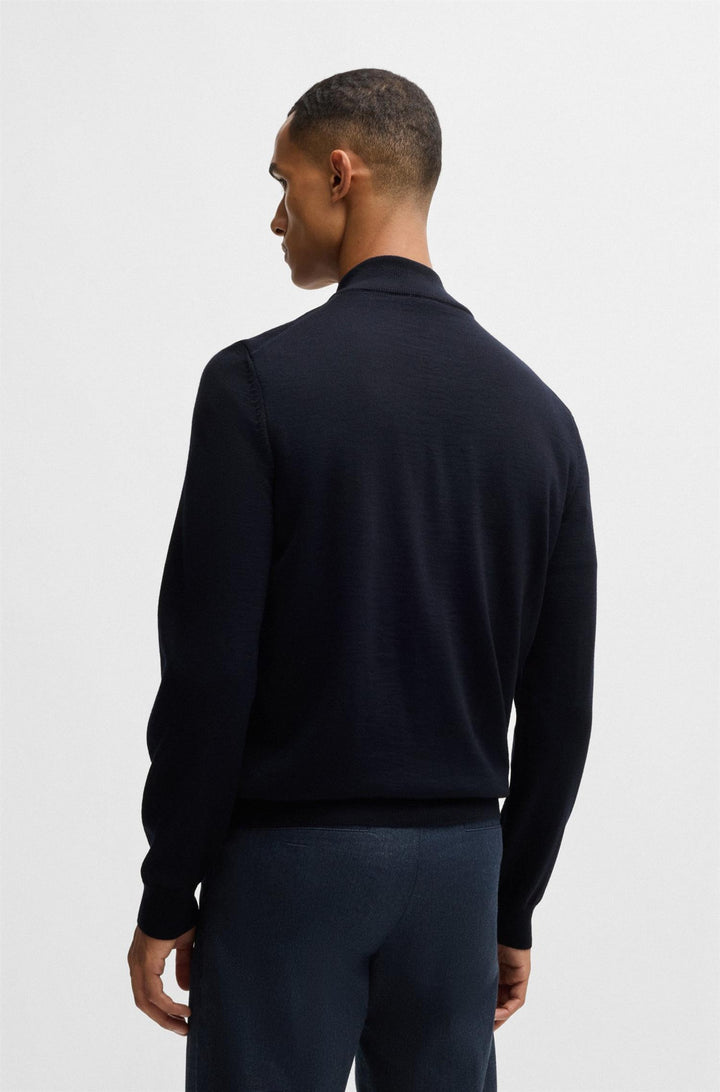 BOSS Ebenji Half Zip Dark Blue - Dale