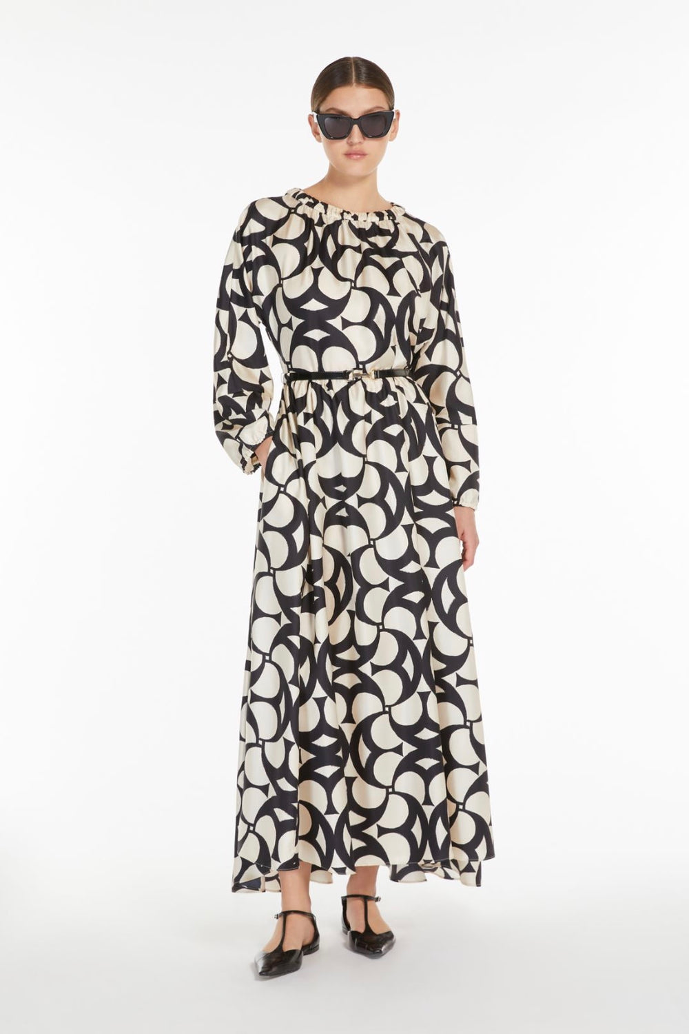 MAX MARA S' Nina Silk Dress - Dale