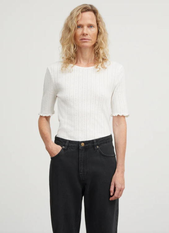 SKALL studio EDIE TEE OFFWHITE - Dale