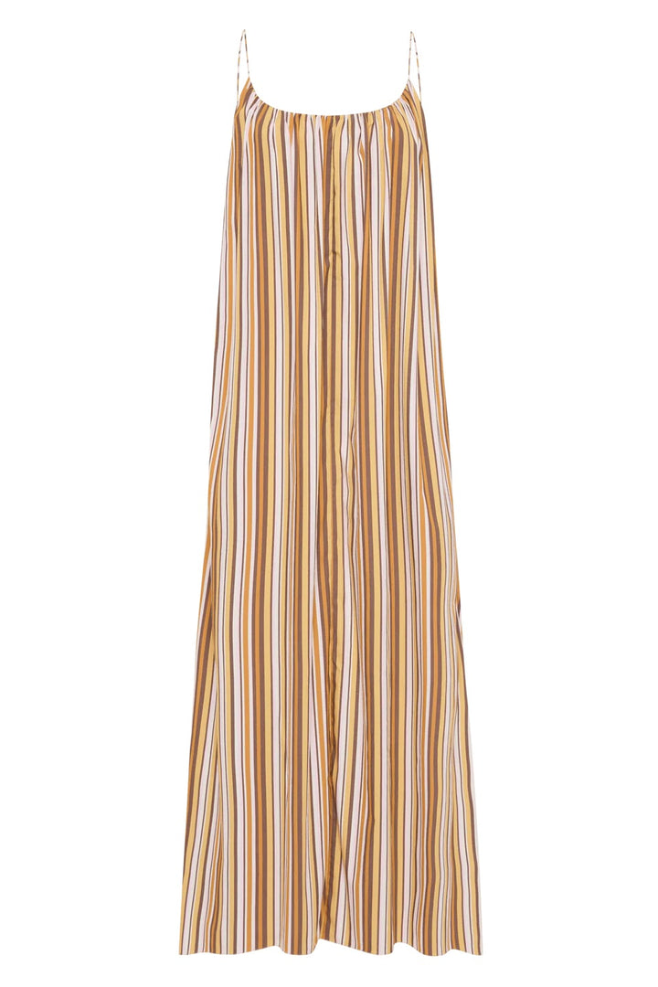 FAITHFULL THE BRAND En Vau Maxi Dress Terracotta - Dale