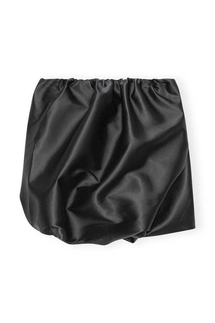 GANNI Double Satin Mini Skirt - Dale