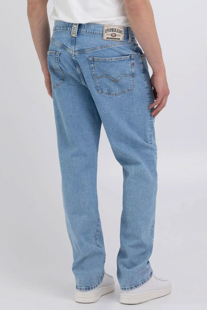 REPLAY M9Z1 Straight Fit Jeans 901 Light Blue - Dale
