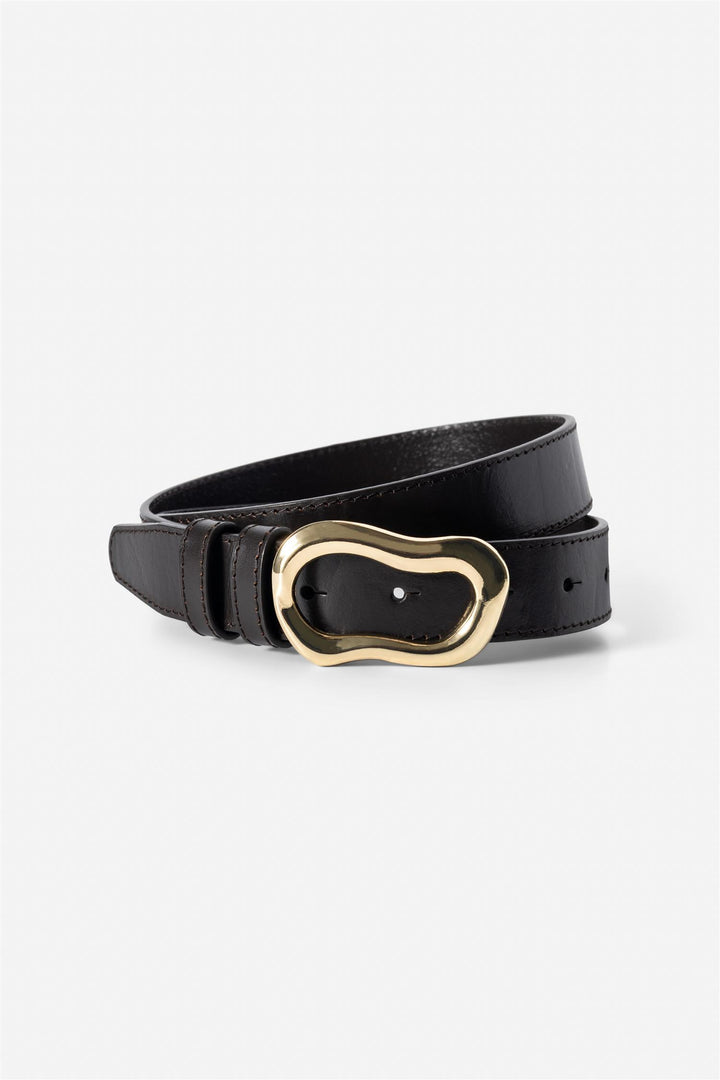 CAMILLA PIHL Gloria Belt Dark Brown - Dale