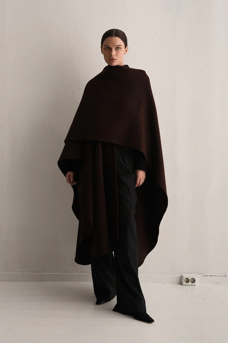 ENVELOPE 1976 Camoens Shawl Mahogany - Dale