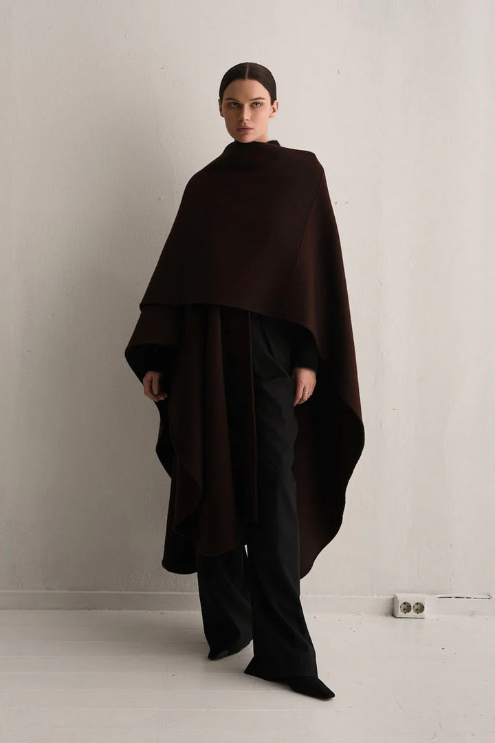 ENVELOPE 1976 Camoens Shawl Mahogany - Dale