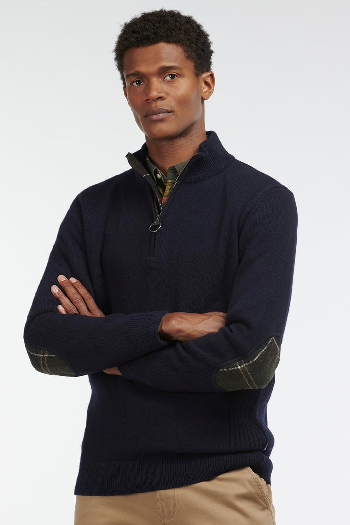 BARBOUR Barbour Holden Half Zip Navy - Dale