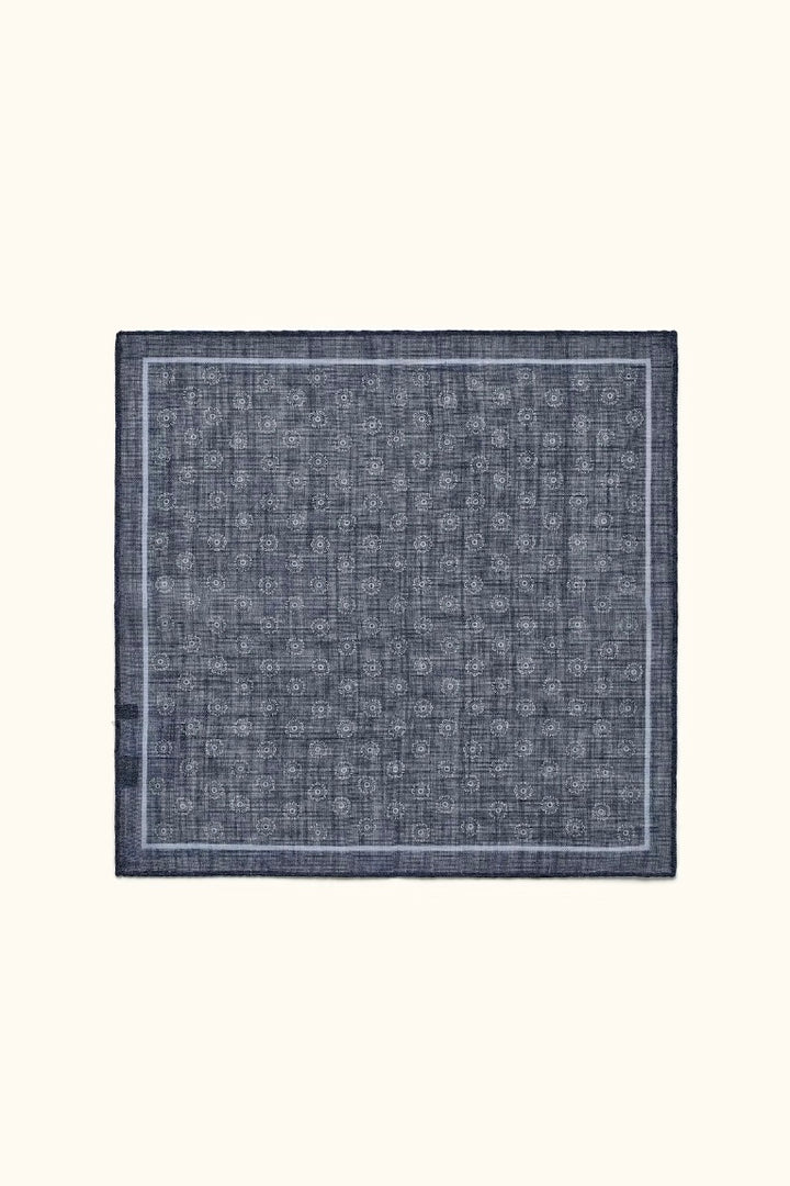 OSCAR JACOBSON Wool Handkerchief Bluegrass - Dale