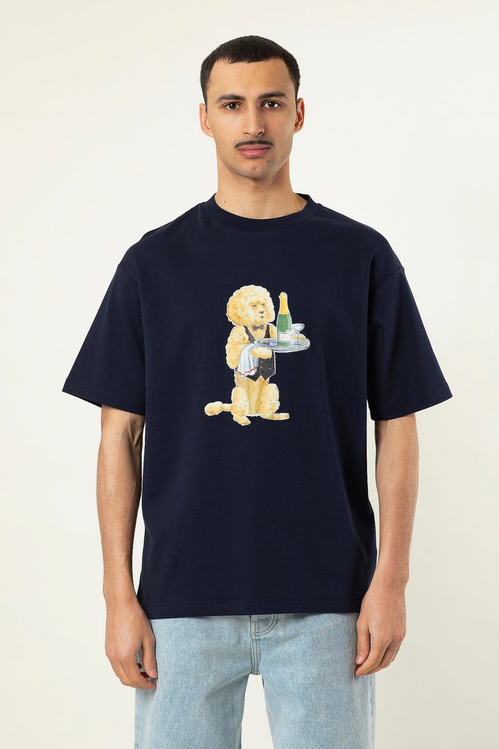 Drôle de Monsieur Le T-Shirt Poodle - Dale